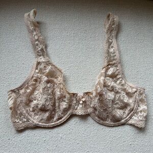 Maidenform Lace Underwire Balconette Bra Nude/Tan- 34C